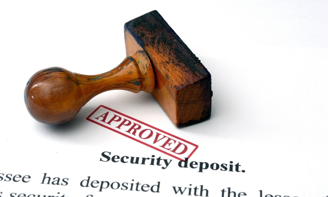 asking tenants for security deposits